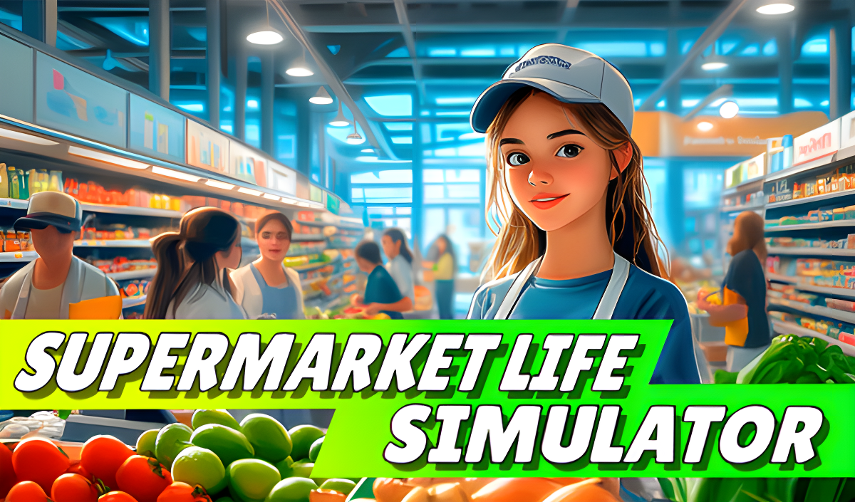 Imagen de portada de Supermarket Life Simulator