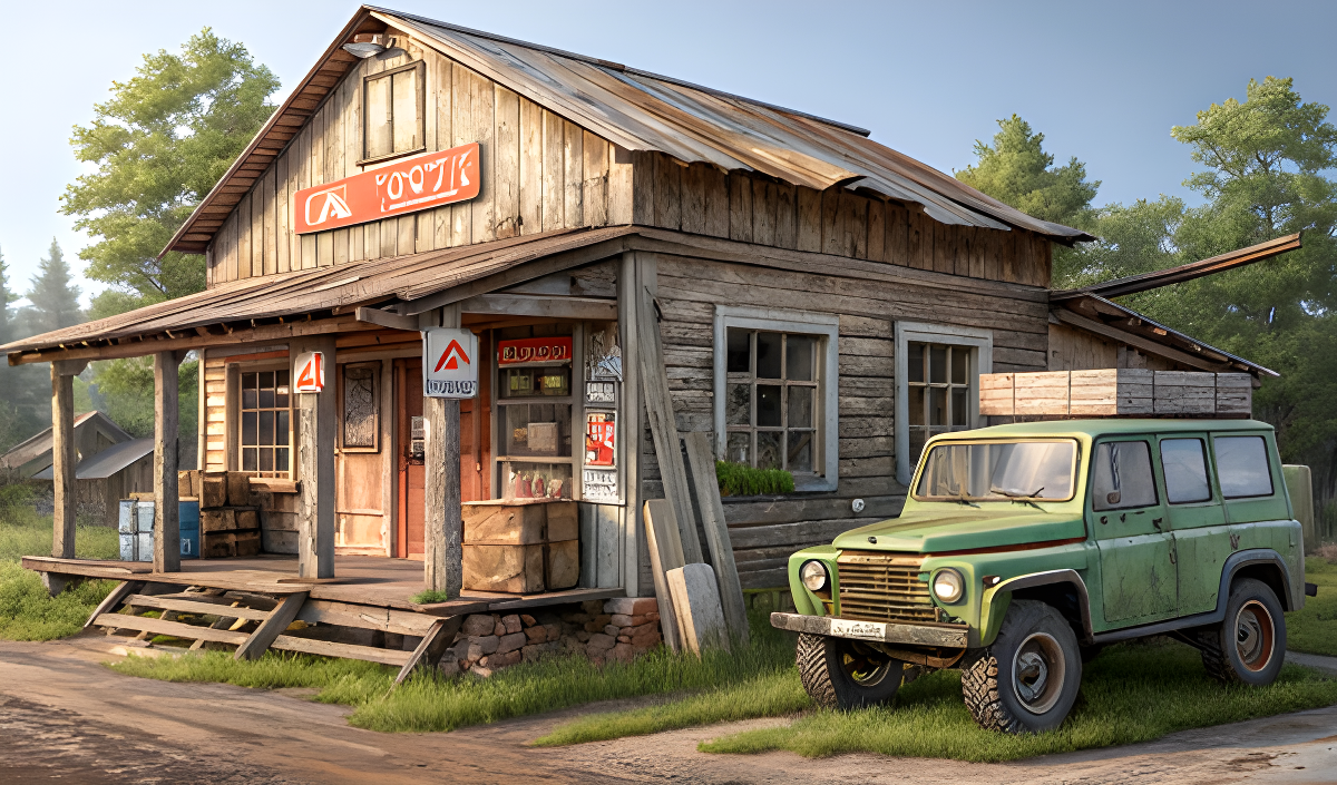 Supermarket Simulator - Russian Village