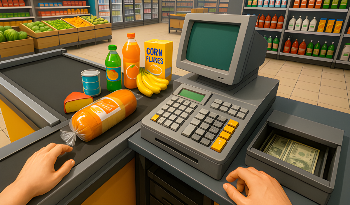 Copertina di Supermarket Simulator: Grocery Business