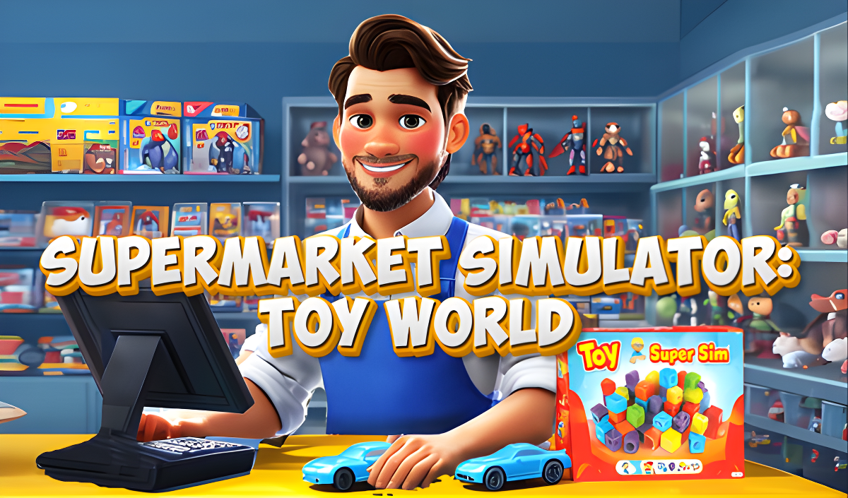 Süpermarket Simülatörü: Oyuncak Dünyası kapak resmi