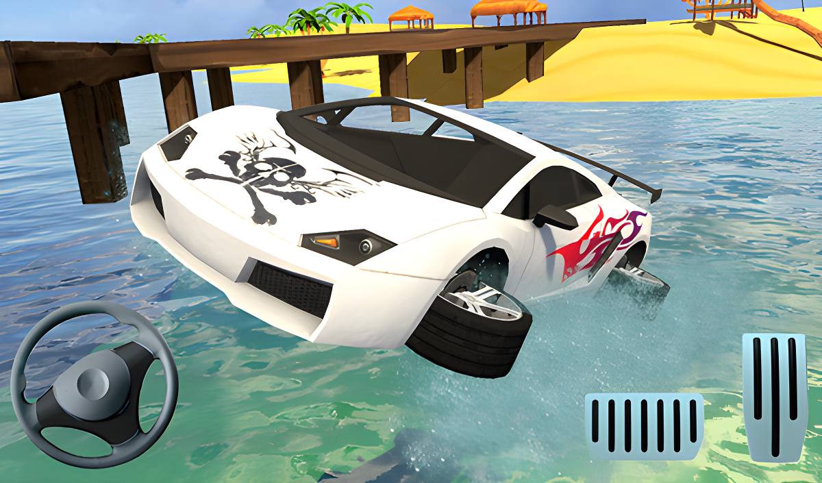 Gambar sampul Surfing by car 3D