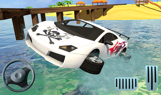Surfing by car 3D