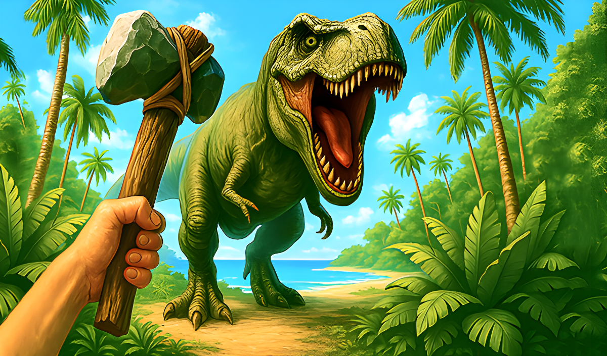 Hayatta Kalma: Dinozor Adaları kapak resmi