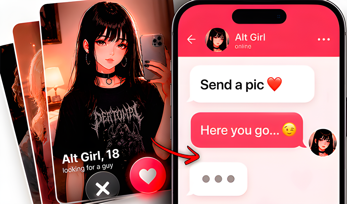 Swipe and Chat with Girls