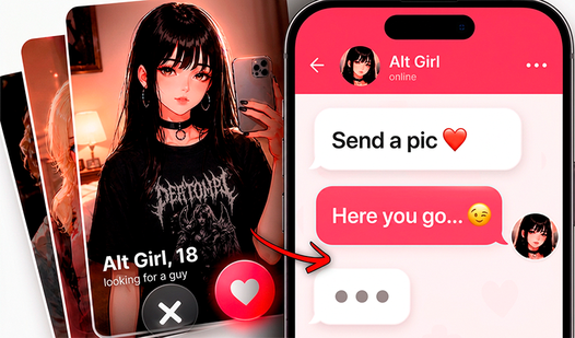 Swipe and Chat with Girls