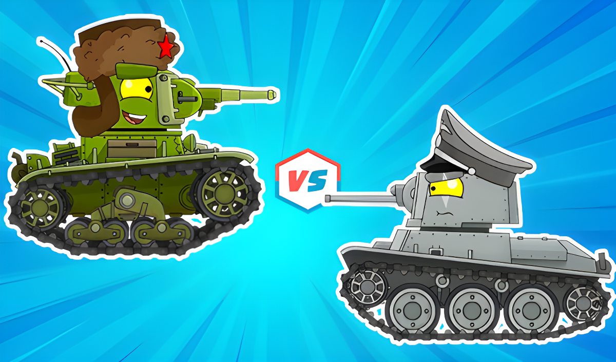 Tank Duel: Steel Monsters (2 PLAYERS) cover art