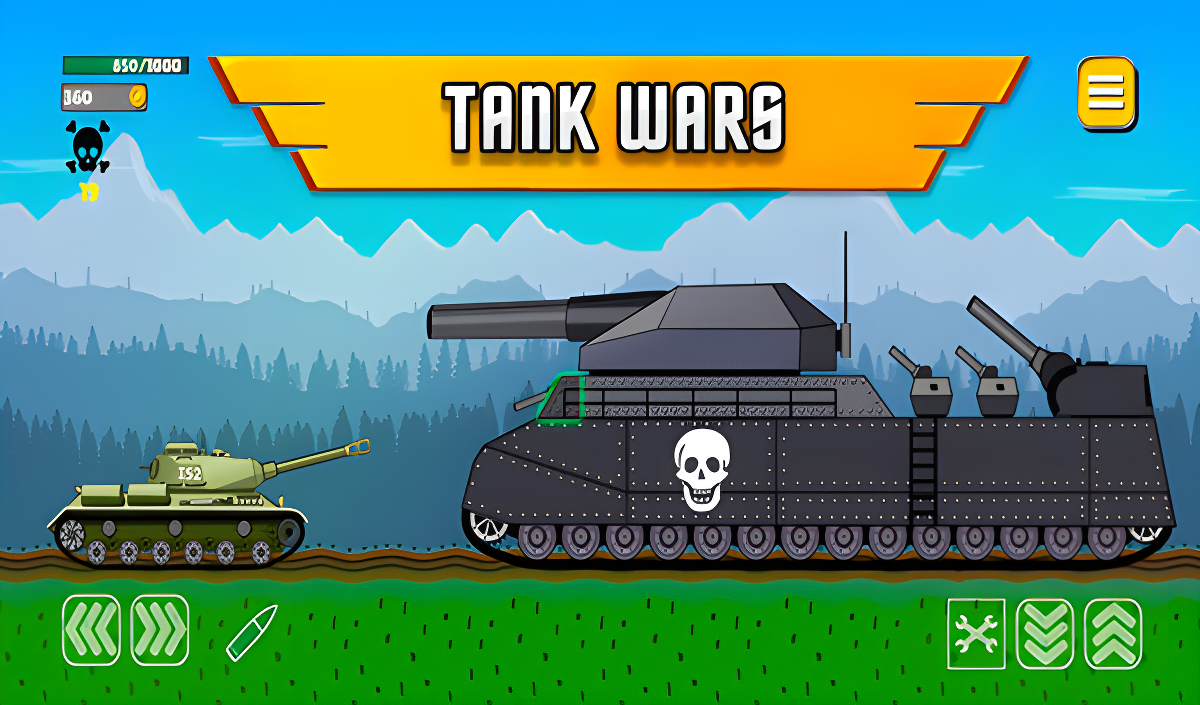 Tanks 2D: Tank Wars cover art