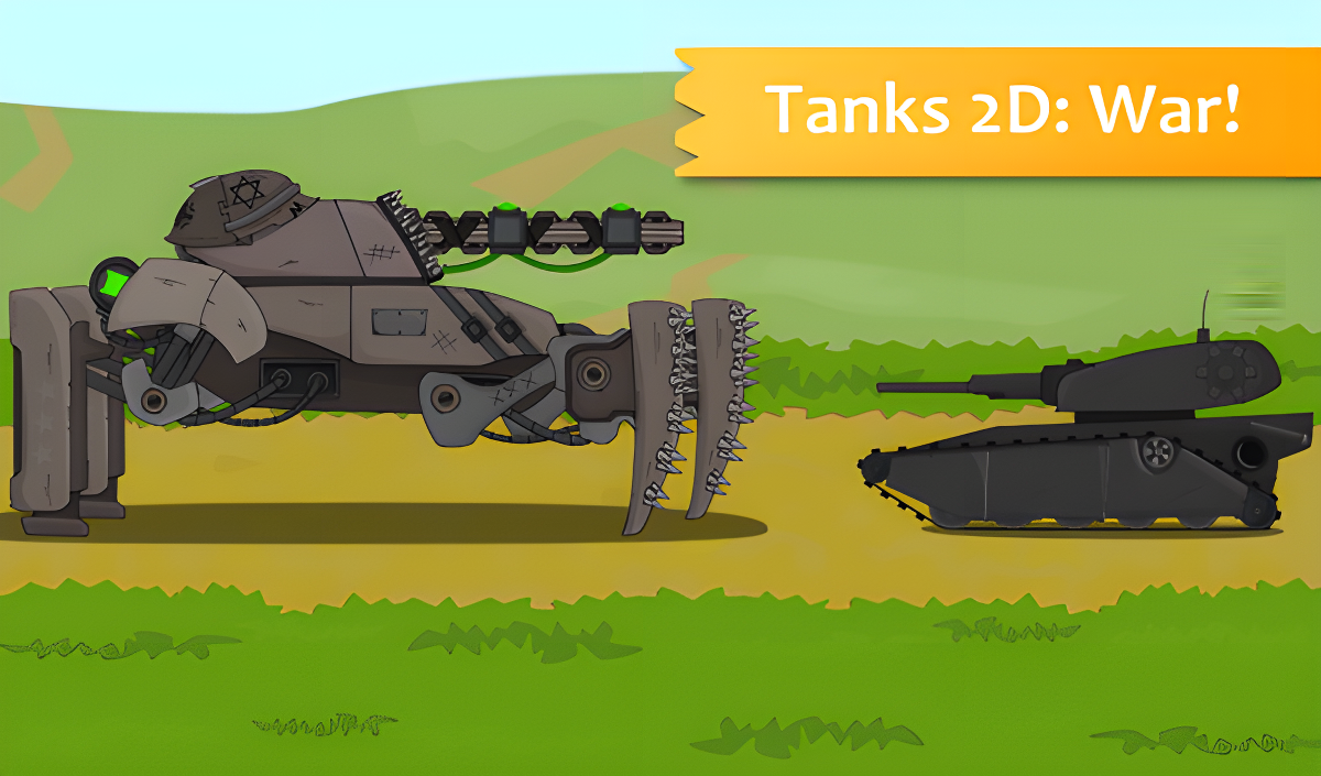Arte da capa de Tanks 2D: War!