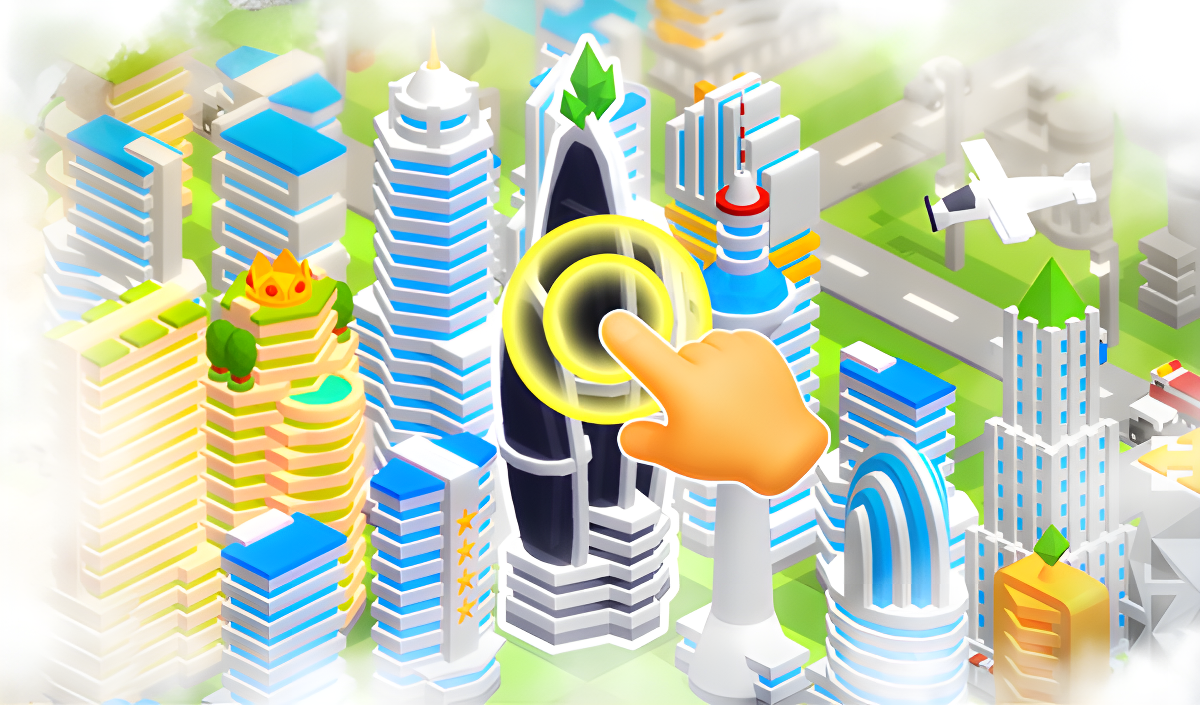 Tap Tap: build a city on an island cover art