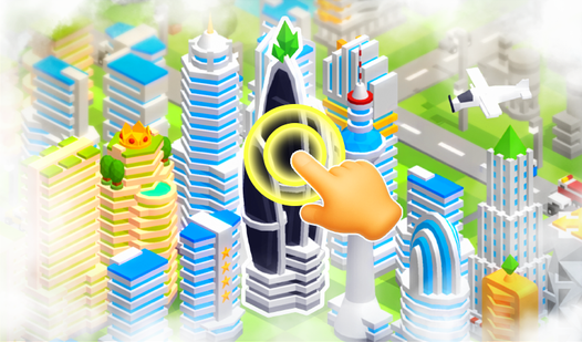 Tap Tap: build a city on an island