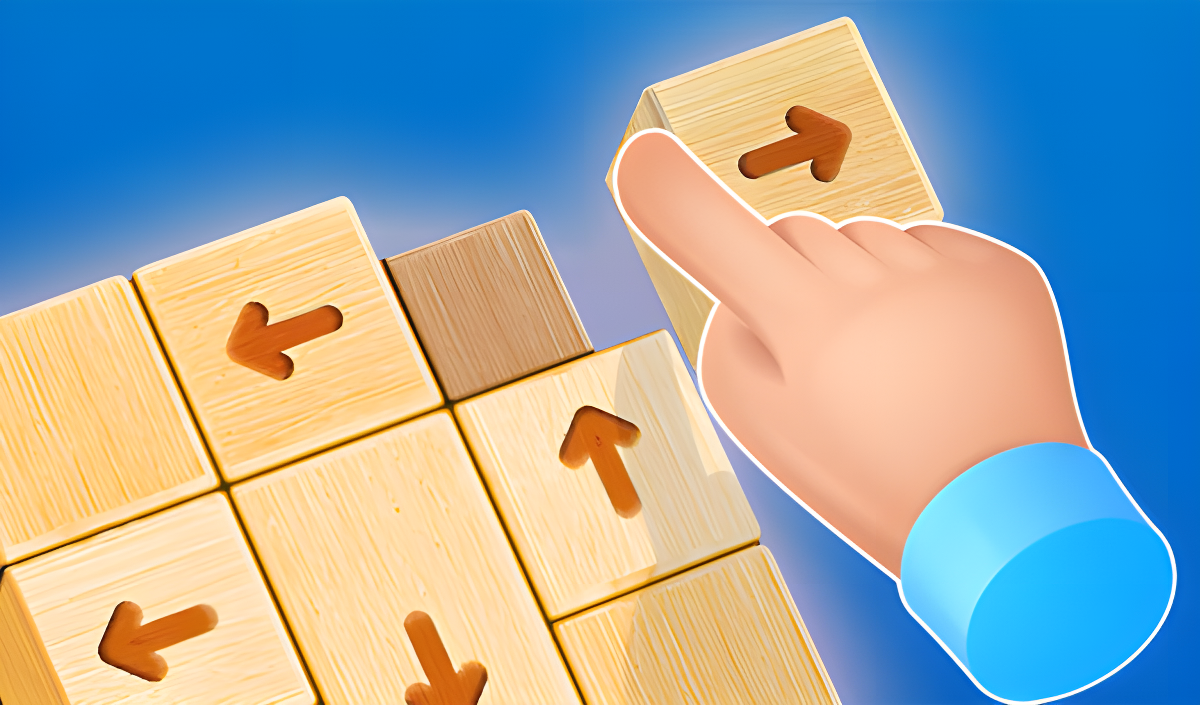 Tap Wood Blocks Away