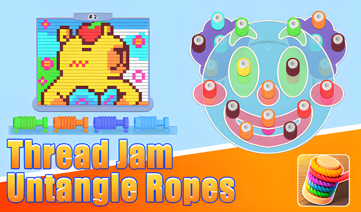 Thread Jam - Untangle Ropes cover art