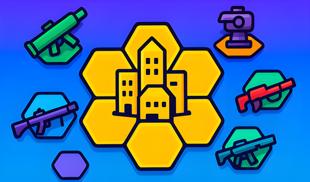 Tile city: under siege Coverbild
