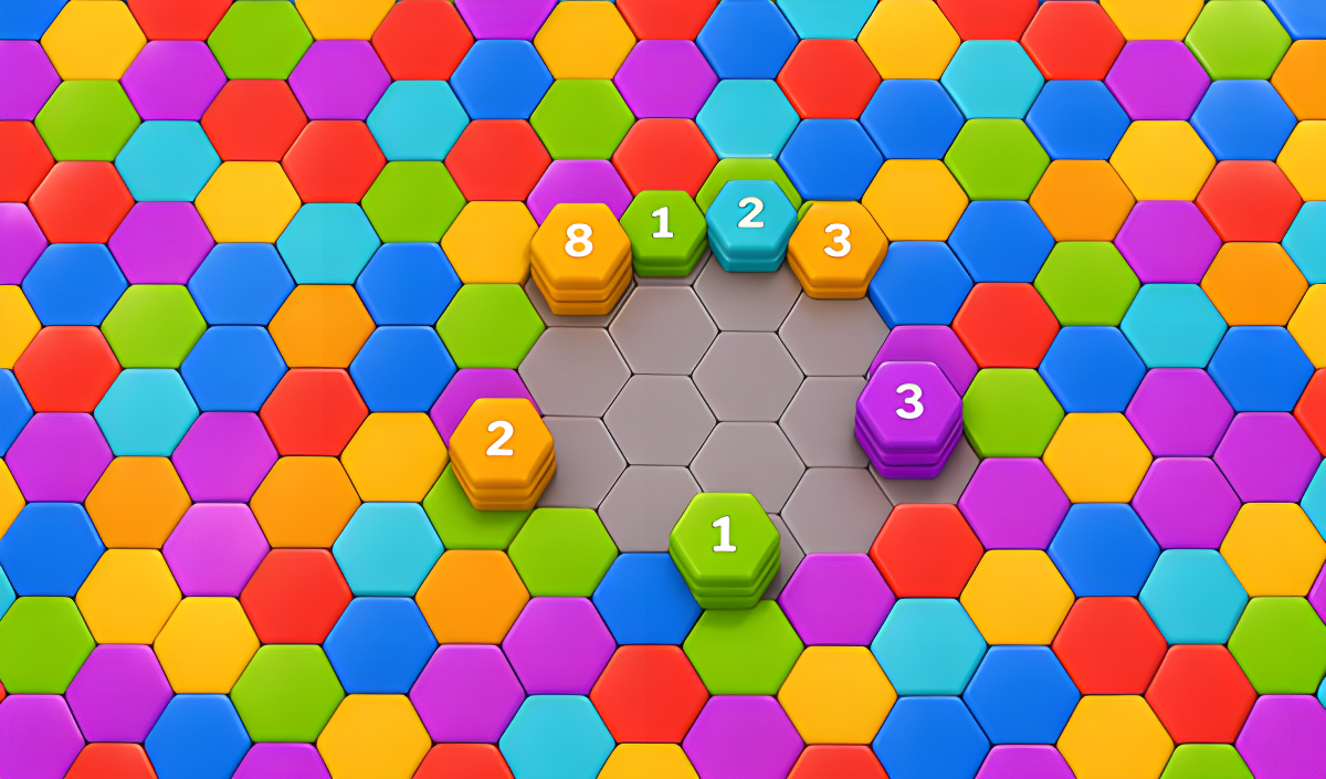 Imagen de portada de Tile Hexa Sort