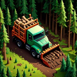 Timber truck simulator