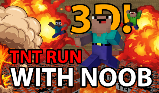 TNT Run with Noob 3D!