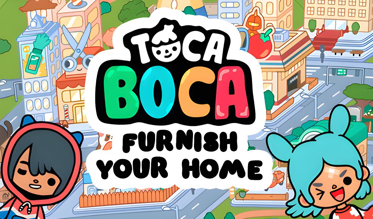Gambar sampul Toca Boca Furnish your home