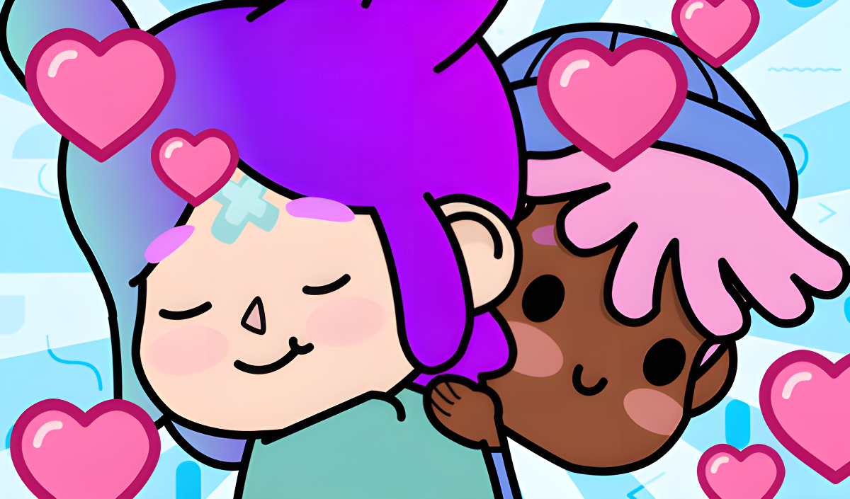Toca Boca Love at the water park