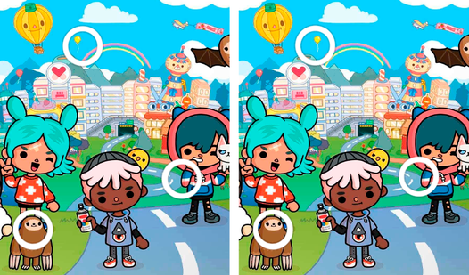 TOCA BOCA: ¡Detectate las diferencias!