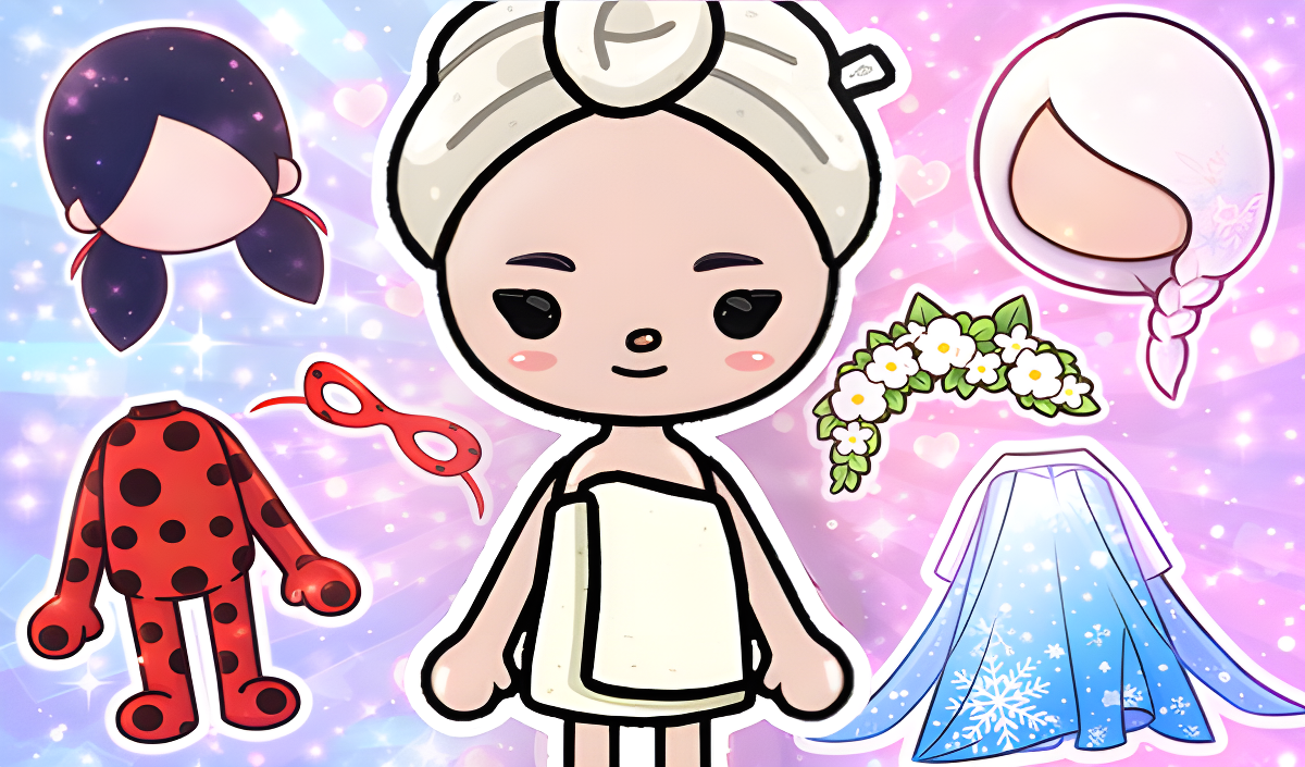 Okładka Toca Life - dress up for girls