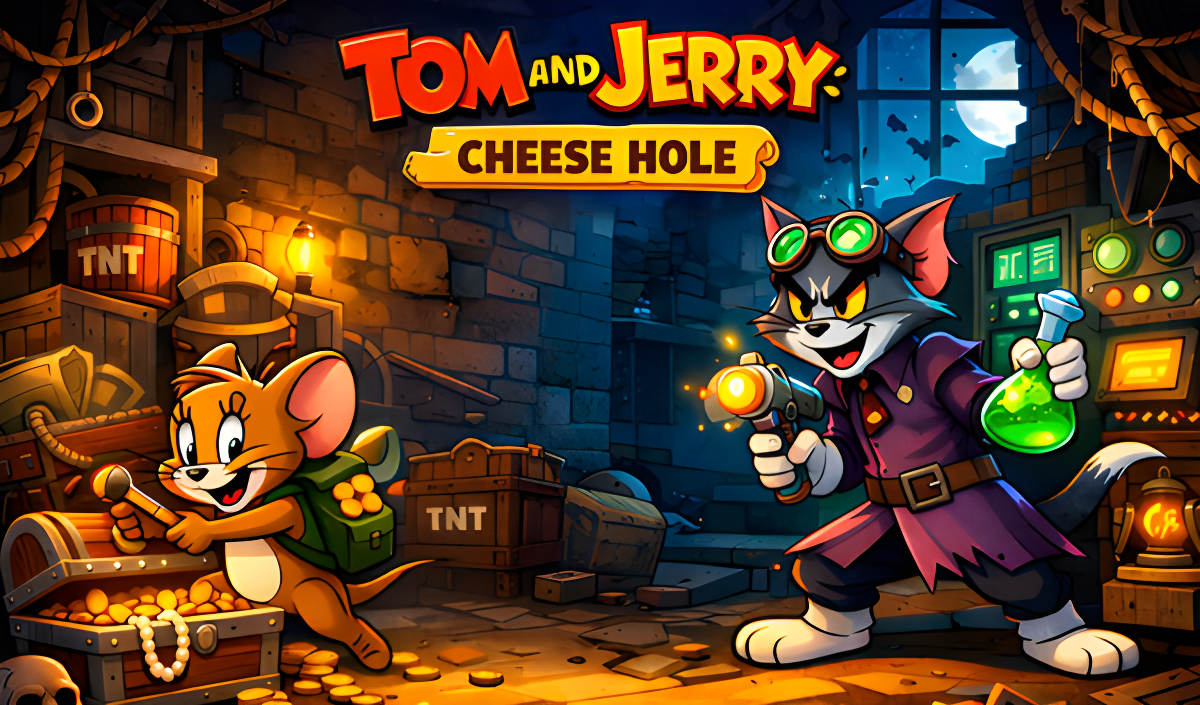 Copertina di Tom and Jerry: Cheese Hole