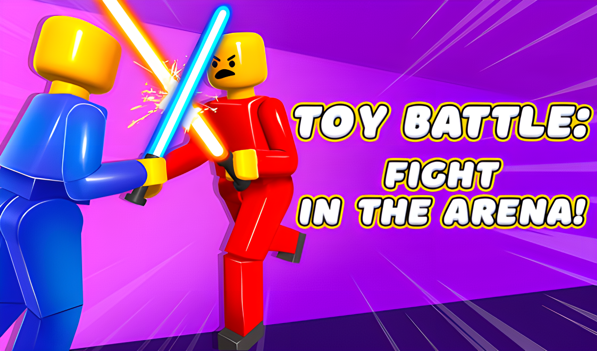 Imagen de portada de Batalla de juguetes: ¡lucha en la arena!