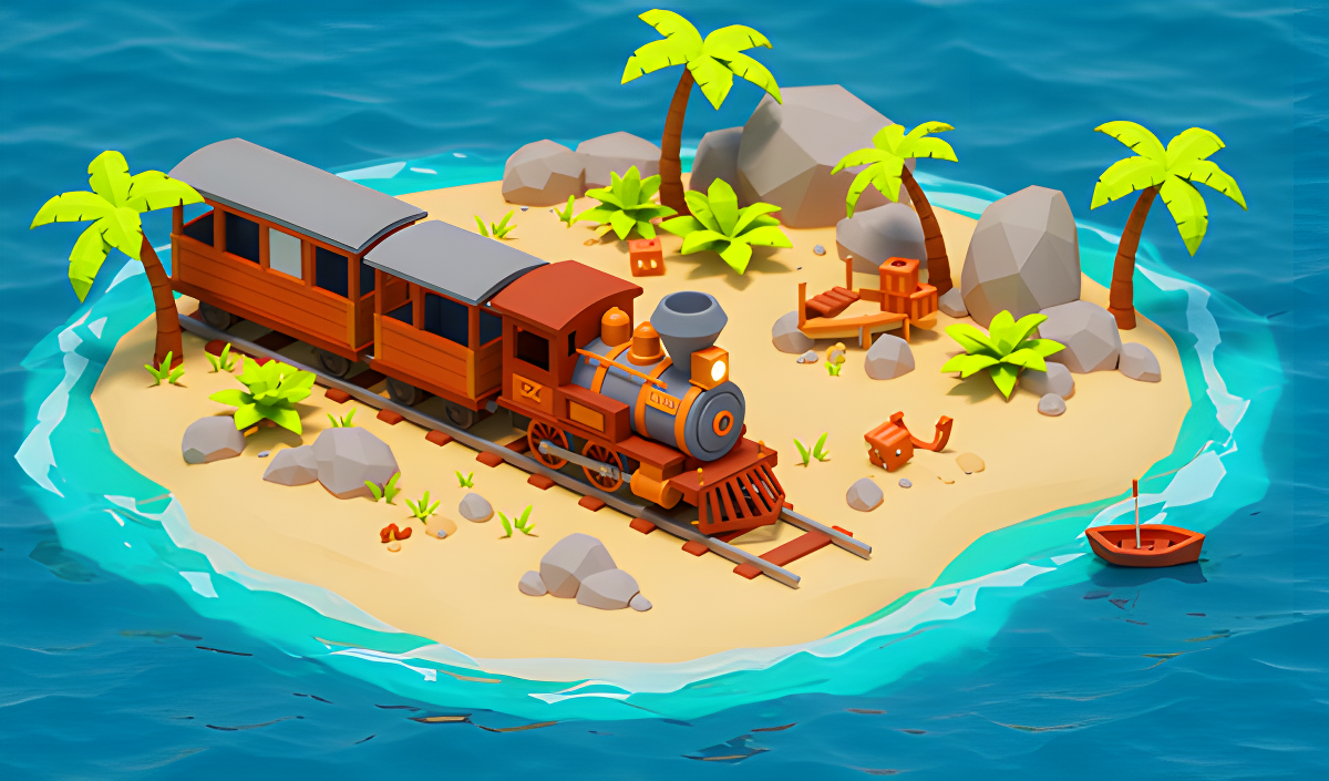Trainy Island of Happiness