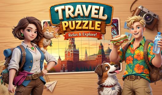 Travel Puzzle Relax & Explore!