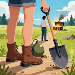 Treasure and Mines: Hex-Way