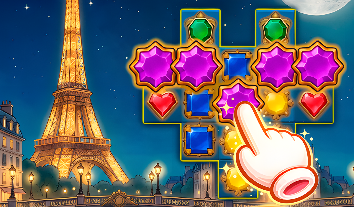 Treasures of Paris: The Secret of Gems - Match 3