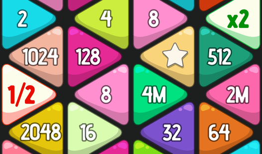 Triangles Dots 2048