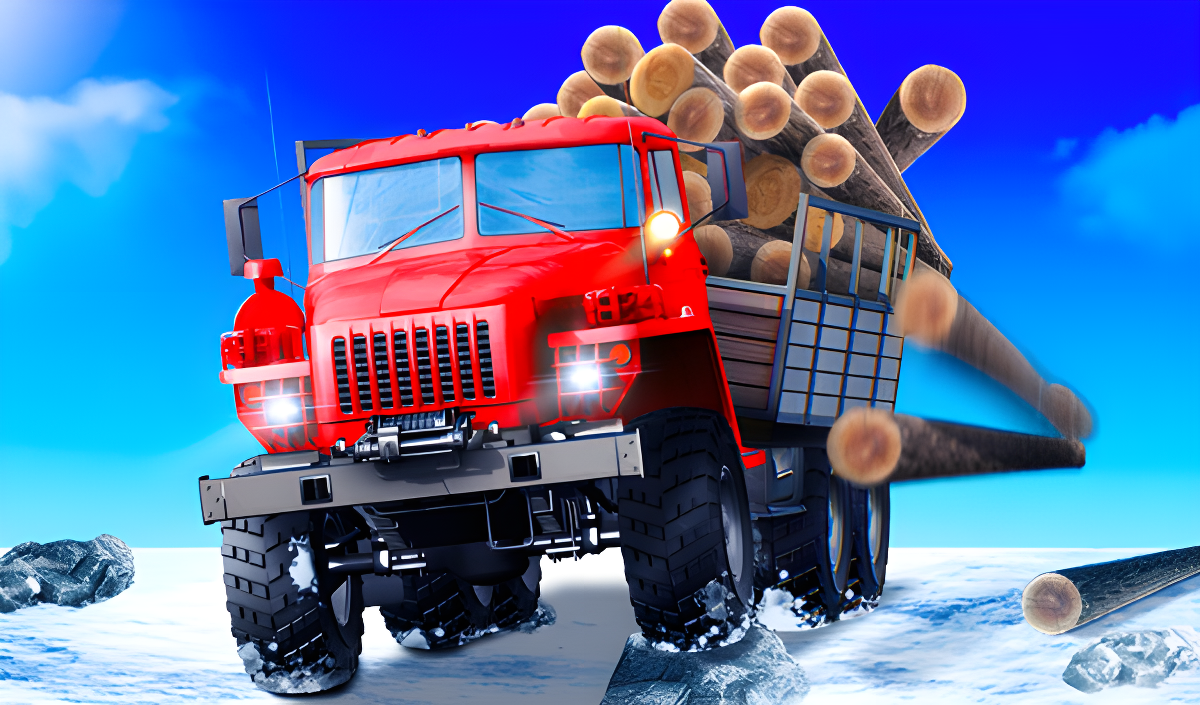 Visuel de Truck Driver: Snowy Roads