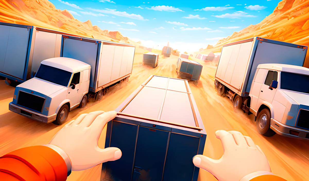 Truck parkour