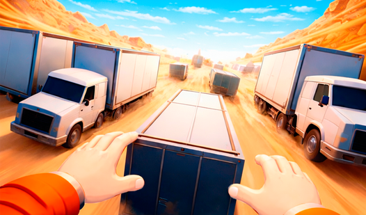 Truck parkour