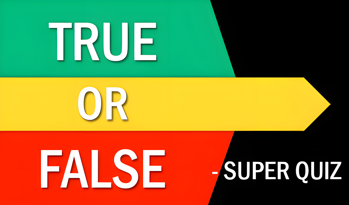 True or False - Super Quiz cover art