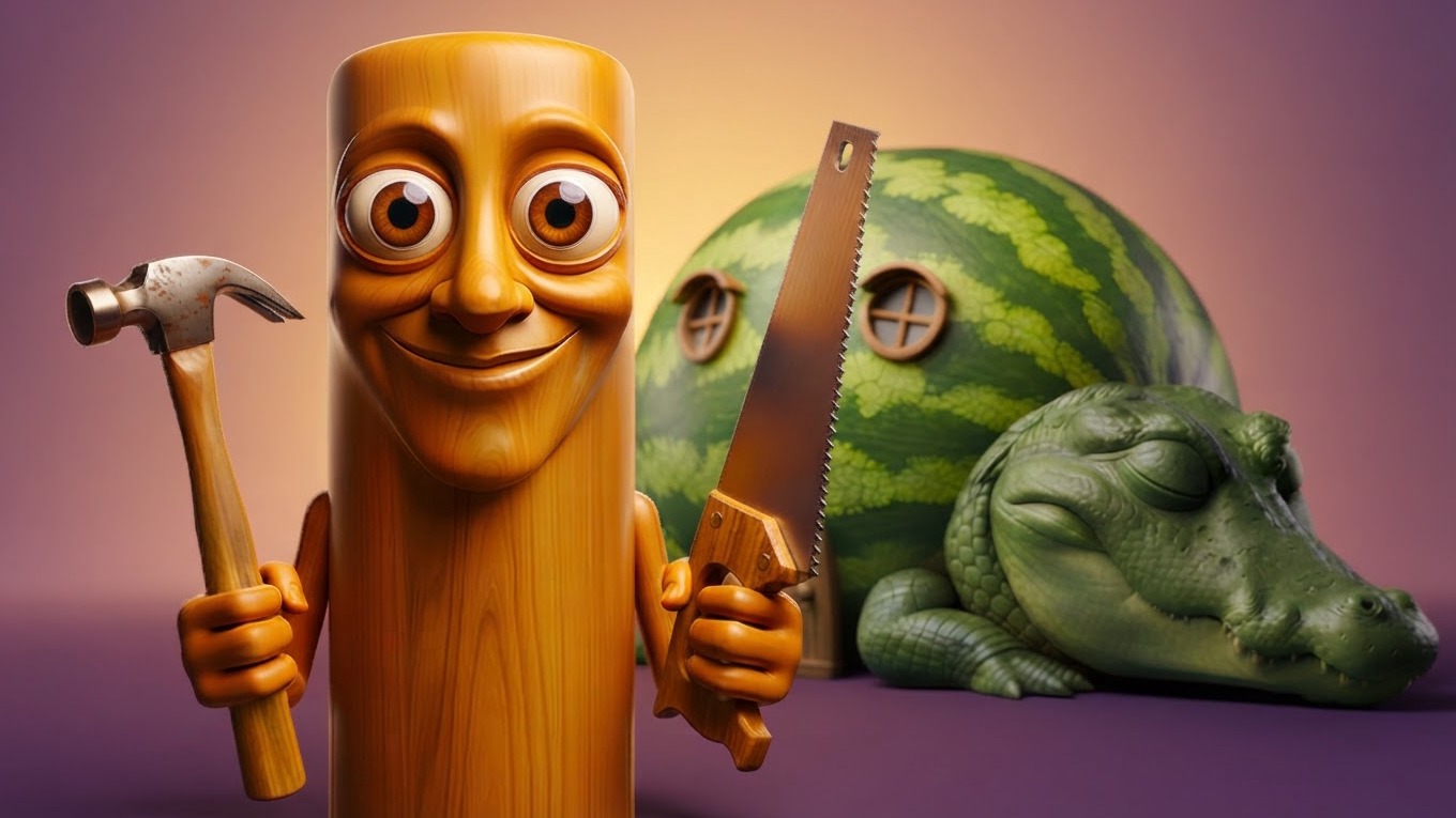 Tung Sahur Clicker: Fruit Houses