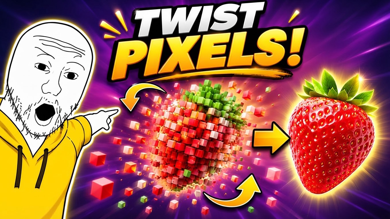 Twist Pixels! kapak resmi