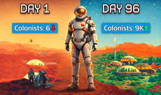 Tycoon Survive on Mars: Build an Empire