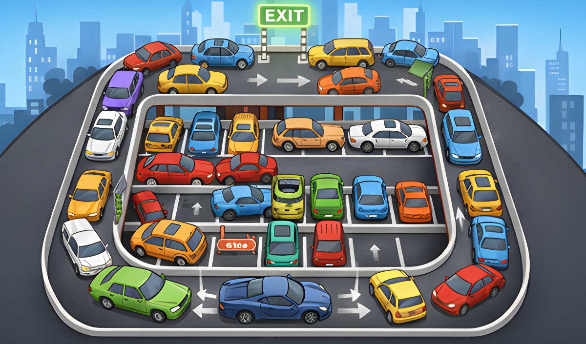 Unblock car puzzle cover art