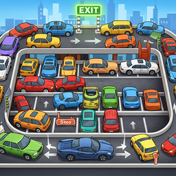 Unblock car puzzle