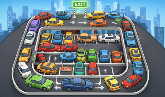 Unblock car puzzle