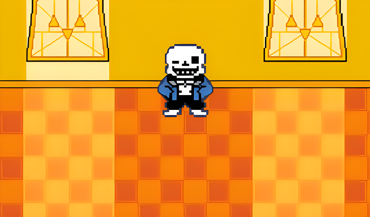 Undertale, but you're Sans