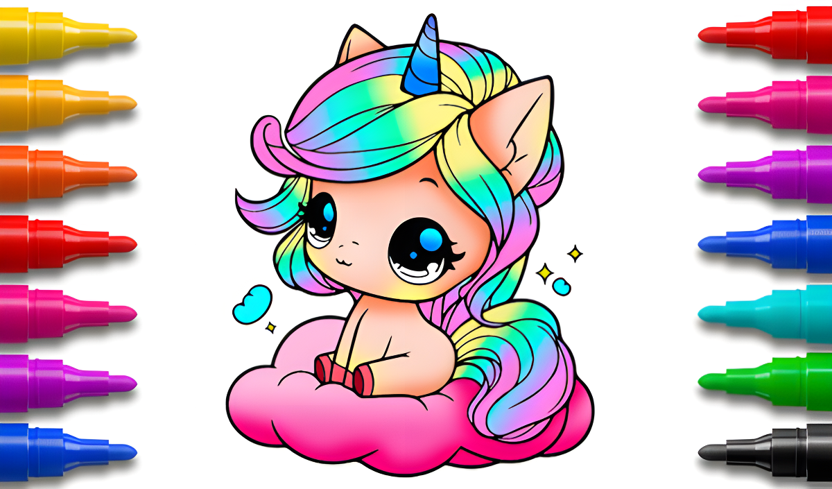 Unicorn Coloring cover art