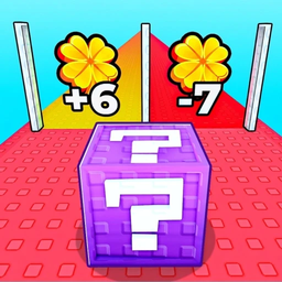 Lucky Block Run Online 3D: Obby Luck Tsunami +1