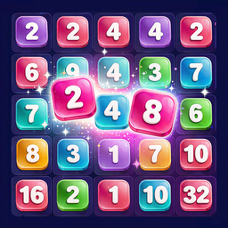 2048 Number Storm