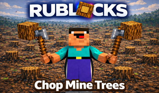 Rublocks: Chop Mine Trees