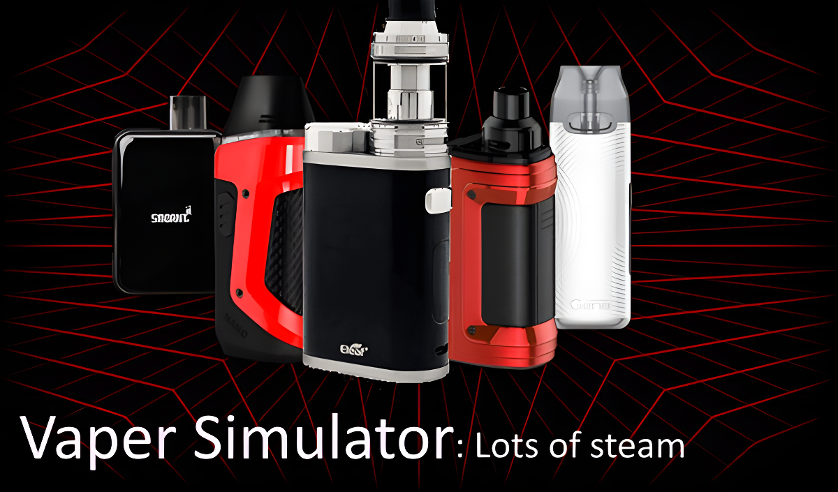 Okładka Vaper Simulator: Lots of steam