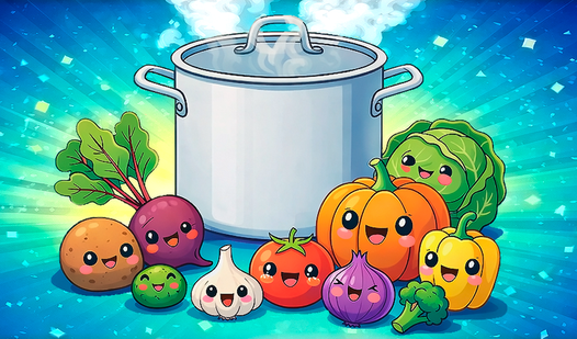 Vegetable Merge: Collect the Pumpkin!