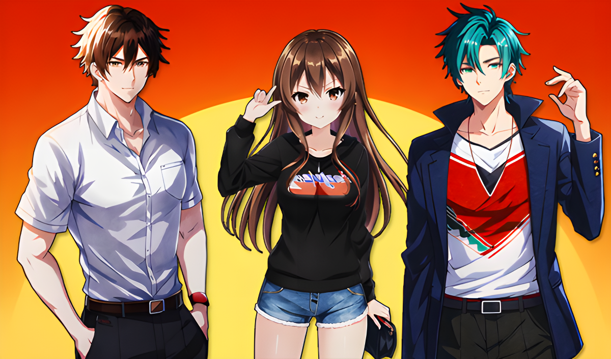 Imagen de portada de Visual novel: Love and Blood