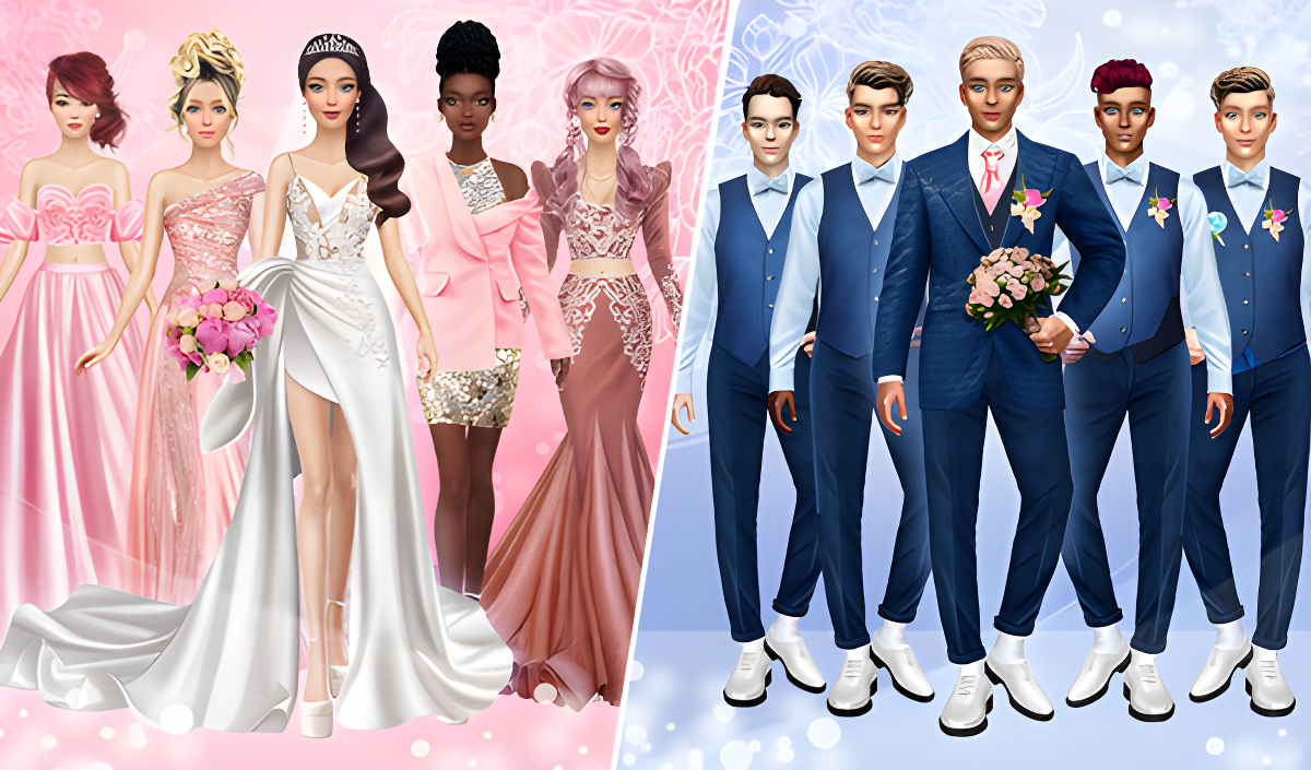 Imagen de portada de Wedding Stylist Dress Up Games